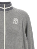 Brunello Cucinelli Logo Zipped Sweatshirt