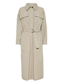 Trench-coat de nylon brunello cucinelli