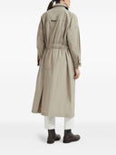 Trench-coat de nylon brunello cucinelli