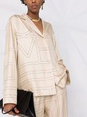 Toteme Pre Monogram Silk Shirt