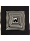 Toteme Pre Monogram Silk Scarf