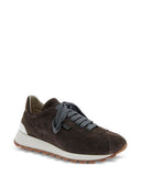 Brunello Cucinelli Suede Leather Sneakers