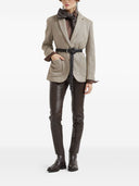 Brunello Cucinelli Cotton Single Breasted Jacket