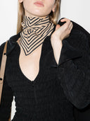 Toteme Pre Monogram Silk Scarf