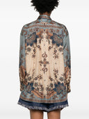 Zimmermann Ascension Gedrukt zijden shirt