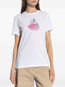 Ps By Paul Smith Poodle Print Cotton T Shirt