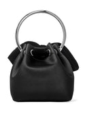 Jimmy Choo Bon Bon Leather Bucket Bag