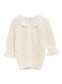 Wool i jedwabny sweter Chloè i jedwabny