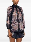 Zimmermann Rhiannon trykt bluse
