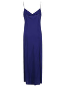 Alberto Biani Georgette Long Slip Robe