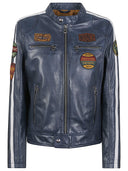 Daytona 73 Wartburgy Leather Moto Jacket