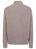 Brunello Cucinelli Leather Bomber Jacket