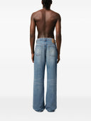 Ami Paris Wide Leg Denim Jeans