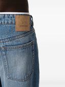 Ami Paris Wide Leg Denim Jeans