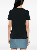 Camiseta de algodón Double Bold Fox de Maison Kitsune