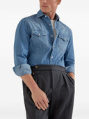 Maglietta in cotone Brunello Cucinelli Logo