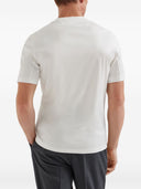 Maglietta in cotone Brunello Cucinelli Logo