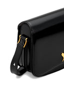 Ami Paris Leather Crossbody Bag