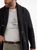 Brunello Cucinelli Printed Cotton T Shirt