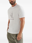 Brunello Cucinelli Printed Cotton T Shirt