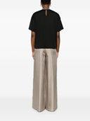 Fabiana Filippi High Neck Cotton Top