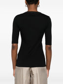 Fabiana Filippi Cotton V Necked Top