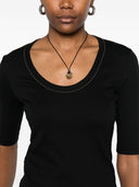 Fabiana Filippi Cotton V Necked Top