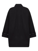 Trench-coat surdimensionné en coton pré-bio