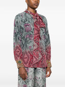 Pierre Louis Mascia Printed Silk Shirt