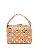 Khaite elena bolso de cuero pequeño con tachuelas