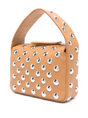 Khaite elena bolso de cuero pequeño con tachuelas
