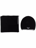 Emporio Armani Scarf And Beanie Set