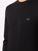 Emporio Armani Cotton Crewneck Sweatshirt