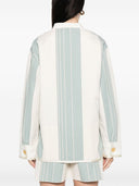 Forte Forte Linen Blend Striped Jacket