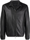 Emporio Armani Leather Zipped Jacket