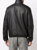 Emporio Armani Leather Zipped Jacket