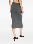 Tom Ford Cashmere i bawełniana spódnica midi