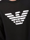 Emporio Armani Cotton Blend Crewneck Sweatshirt