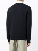 Emporio Armani Cotton Crewneck Sweatshirt