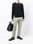 Emporio Armani Cotton Crewneck Sweatshirt