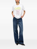 Ganni Teddy Organic Cotton T Shirt
