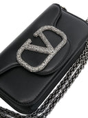 Valentino Garavani Locò Leather Shoulder Bag