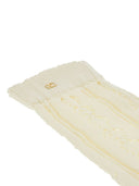 Valentino v Gold Cotton Socks
