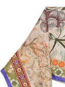 Pierre Louis Mascia stampata di seta Foulard