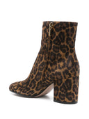 Gianvito Rossi Joelle Suede Leather Ankle Boots