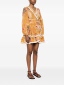 Zimmermann Ascension Cotton Mini Dress