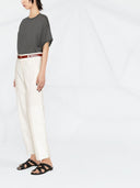 Brunello Cucinelli Cashmere And Silk T Shirt