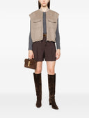 Brunello Cucinelli Wool Zipped Vest