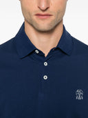 Brunello Cucinelli Logo Cotton Polo Shirt