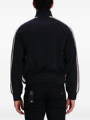 Emporio Armani Logo Cotton Zipped Sweatshirt